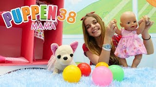 Puppen Mama  Rose geht zur Party  Spielzeugvideo für Kinder [upl. by Nylireg]