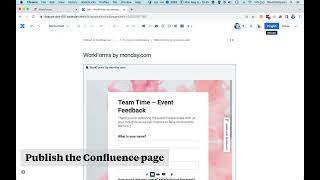 WorkForms by mondaycom – Forms amp Surveys in Confluence [upl. by Aihsekyw269]