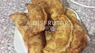 Como preparar Empanadas fritas de queso para api [upl. by Elinad574]