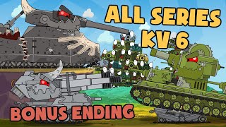 All series KV 6  bonus ending  Cartoons about tanks [upl. by Livvi959]