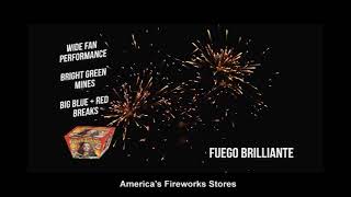 Fuego Brillante Fireworks Shot Cake [upl. by Enovad]