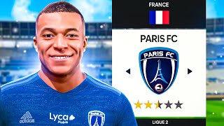 I Rebuilt Paris FC With PSG Players ONLY [upl. by Lesak]