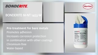 BONDERITE MNT 1455W  Metal pretreatment [upl. by Sellma]