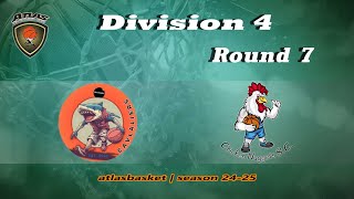 Atlasbasket  Div 4Round 7  CAVLALIERS vs CHICKEN NUGGETS [upl. by Ened]