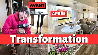 Rénovation intérieure de notre caravane avantaprès [upl. by Kaitlin873]