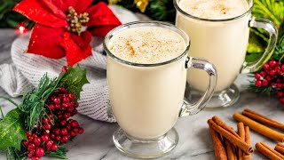 Old Fashioned Homemade Eggnog [upl. by Luhar94]