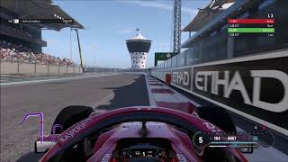 F1 2018 ABU DHABI HOTLAP  SETUP 132877 [upl. by Neraj145]