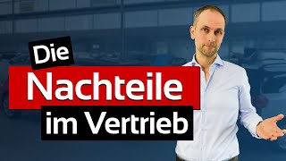 Die Nachteile im Vertrieb  darüber spricht kaum jemand [upl. by Hgielrahc]