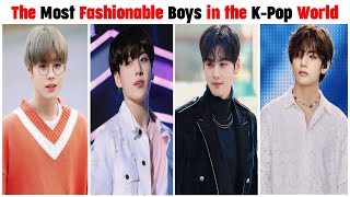 Top 10 Most Fashionable Boys In Kpop World [upl. by Breed]