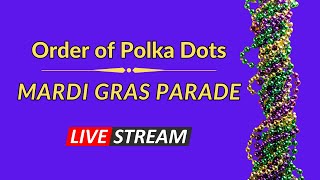 Order of Polka Dots 2024 Mardi Gras Parade  Mobile Alabama [upl. by Palecek]