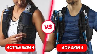 Salomon Active Skin 4 vs ADV Skin 5  Which One Is Better [upl. by Loretta879]