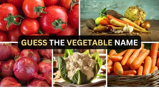 Can You Pass This Vegetable Names Trivia 30 Fruits Names quizblit quiztrivia quiztime [upl. by Alegnad]