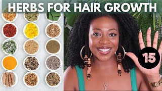 15 Herbs to Grow Your Hair Fast [upl. by Elaina305]