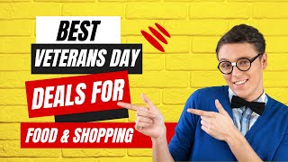 Best Veterans Day Deals amp Freebies 2024 [upl. by Skelly]