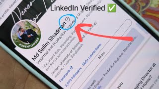 How to verify your LinkedIn Profile for free [upl. by Finegan]