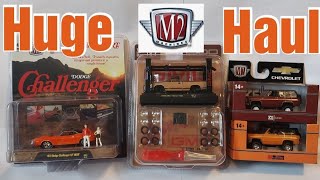 This weeks M2 Machines Haul Square Bodies OBS trucks and Mopar Dioramas [upl. by Gnouv]