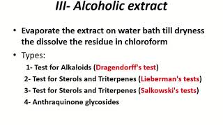 phytochemical screening part 1 [upl. by Anyalram764]