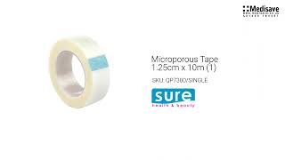 Microporous Tape 1 25cm x 10m 1 QP7300 SINGLE [upl. by Ruffi]