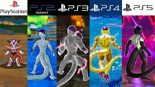 Evolution of Frieza in Playstation 19952024 4K 60fps [upl. by Paza948]