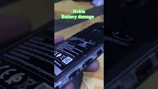 Nokia battery damage [upl. by Eimmij]