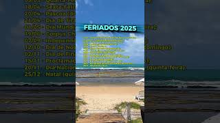 Feriados em 2025 [upl. by Virgie427]