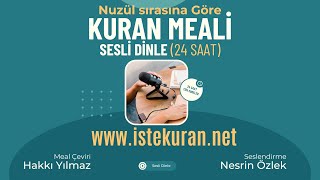 Kuran Meali Sesli Dinle 24 Saat  1 Bölüm [upl. by Anam]