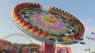 Feria de Murcia 2017  Atracciones de feria [upl. by Annmarie]