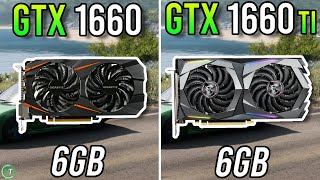 GTX 1660 vs GTX 1660 Ti  Any Difference At All [upl. by Lamaj511]