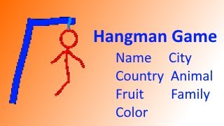 Hangman Game [upl. by Nesnaj253]