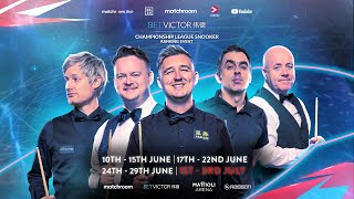 WATCH LIVE  2024 BetVictor Championship League Snooker Ranking Edition [upl. by Anahsirk]