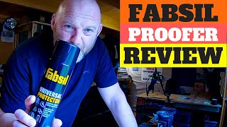 Fabsil Waterproof Spray Review amp Test  Winter Waterproof Motorcycle Clothing [upl. by Nitsirk]