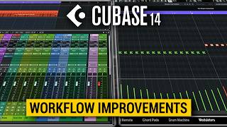 Production Workflow Improvements  New Features in Cubase 14 [upl. by Becka]