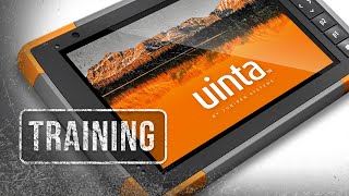 Uinta Mapping Software Working with offline maps  Training [upl. by Htyderem]