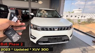 New 2023 XUV 300 W8 o Updated Features   Bs6 Phase 2  Petrol manual mahindra xuv300 [upl. by Idden]