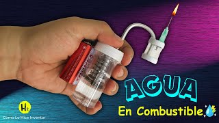 Cómo Hacer Un Mini Generador de HIDRÓGENO Casero⚡ Convierte AGUA en Combustible😲 [upl. by Zoila55]