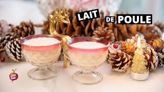 LAIT DE POULE 🥛🐓 EGGNOG boisson festive au lait et oeuf La petite bette [upl. by Herzig]