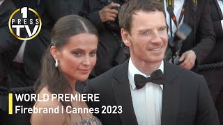 Alicia Vikander I Firebrand I Cannes 2023 [upl. by Ainar858]