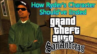 GTA San Andreas  How Ryders Character Shouldve Ended [upl. by Yraeg685]