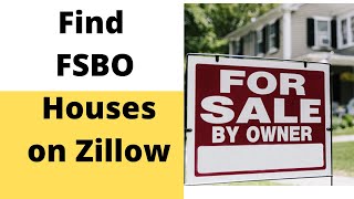 Zillow Homes For Sale By Owner FSBO  Tutorial to Find Houses [upl. by Aneehsirk]