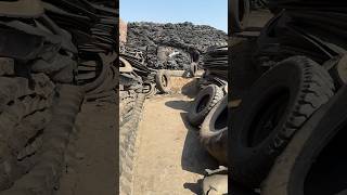 Old Tyre Recycling Ideas  Scrap Business recycle tyre [upl. by Ydnarb]