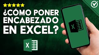 Cómo PONER un ENCABEZADO en tus Hojas de Cálculo en Excel de Forma Fácil y Rápida [upl. by Aihsas]