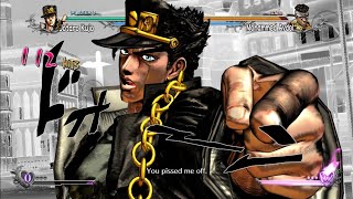 Jotaro vs Avdol [upl. by Eahsel]