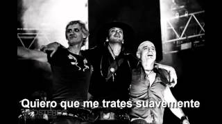 Soda Stereo  Trátame Suavemente Con Letra  Gira Me Verás Volver [upl. by Joub]