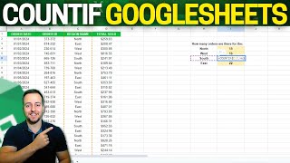 How to Countif in Google Sheets  Solving a Real Problem Practical Example  Formulas and Functions [upl. by Esilehs]