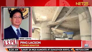 PING LACSON on the New Senate Building Interview on NET25 [upl. by Pasahow]