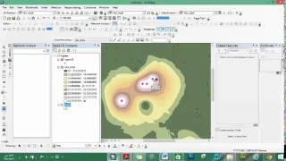 شرح ال Interpolation وطريقة IDW وطريقة Spline في ARC Gis لشريف الدين الشرفا [upl. by Ameluz]