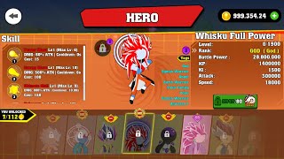 New Dragon Ball Stickman Game  Stickman Battle Fight All Characters [upl. by Noivad134]