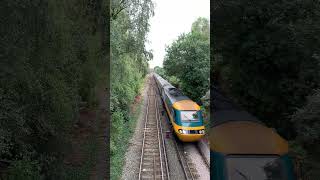 Intercity 125 Class 43 at Poole [upl. by Cirderf]