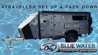 Bluewater Campers Xtraveller Set up and Pack Down [upl. by Lorenzana]