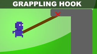 Grappling Hook Part 2  Unity 2D Tutorial C [upl. by Bonney267]